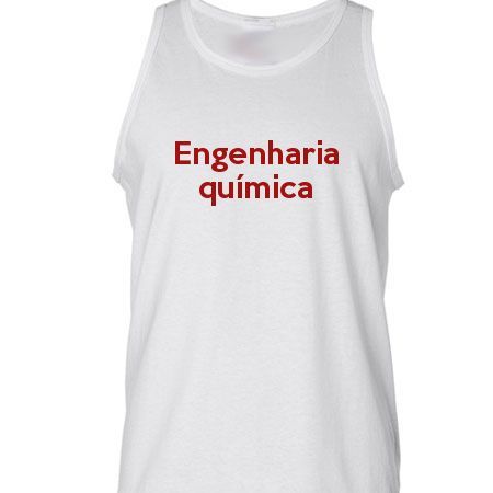 Camiseta Regata Engenharia Química