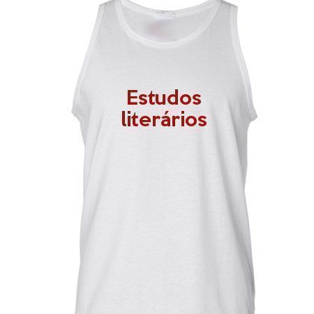 Camiseta Regata Estudos Literários