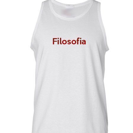 Camiseta Regata Filosofia