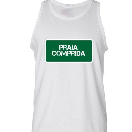 Camiseta Regata Praia Praia Comprida