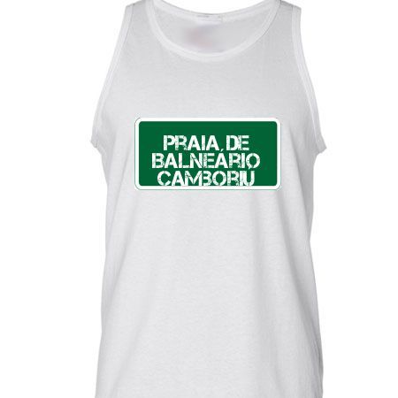 Camiseta Regata Praia Praia De Balneário Camboriú