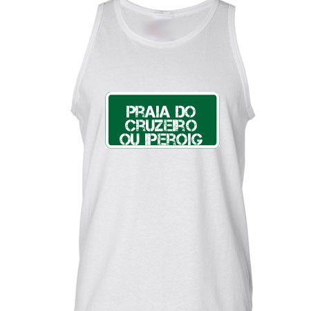 Camiseta Regata Praia Praia Do Cruzeiro Ou Iperoig