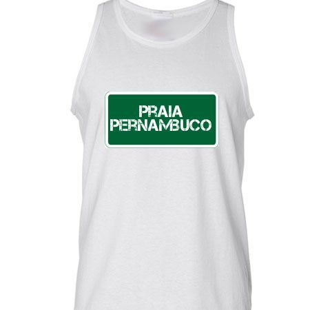 Camiseta Regata Praia Praia Pernambuco