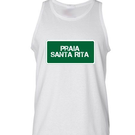 Camiseta Regata Praia Praia Santa Rita