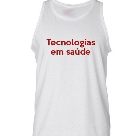 Camiseta Regata Tecnologias Em Saúde
