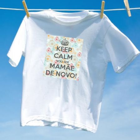 Camiseta Vou ser mamãe de novo