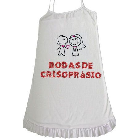 Camisola Bodas De Crisoprásio