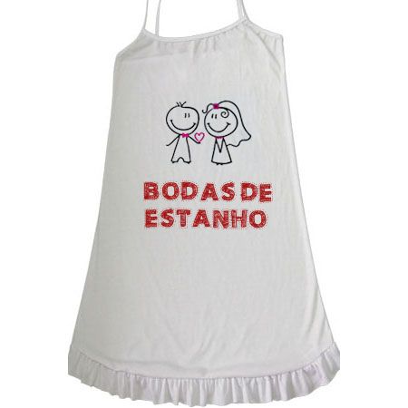 Camisola Bodas De Estanho