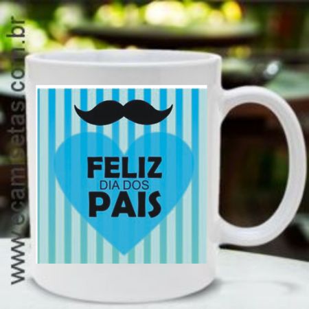 Caneca papai bigode