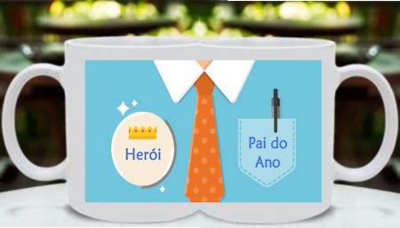 Caneca dia dos Pais Pai do Ano