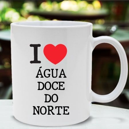 Caneca Agua doce do norte