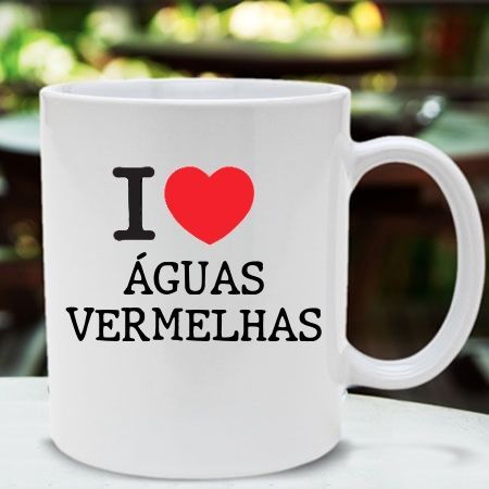 Caneca Aguas vermelhas