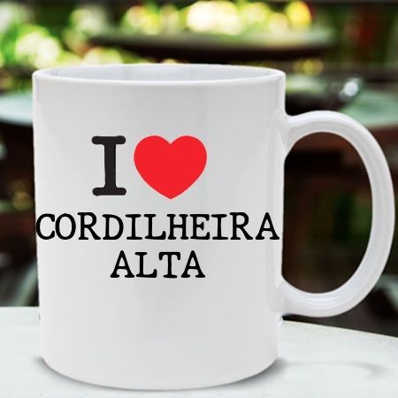 Caneca Cordilheira alta