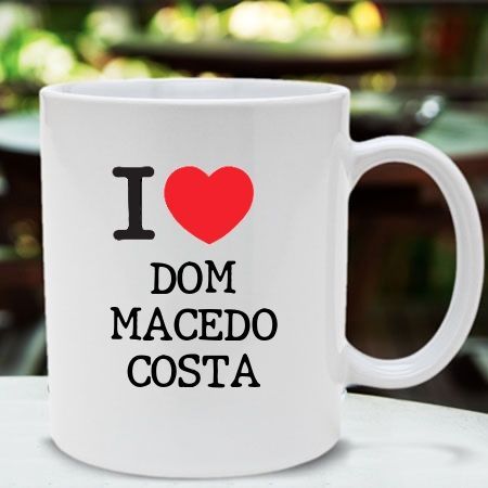 Caneca Dom macedo costa