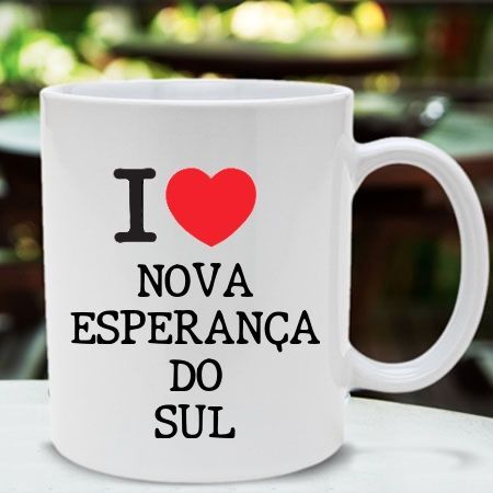 Caneca Nova esperanca do sul