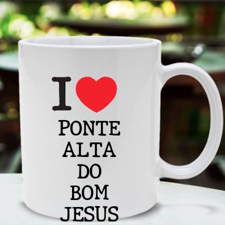 Caneca Ponte alta do bom jesus