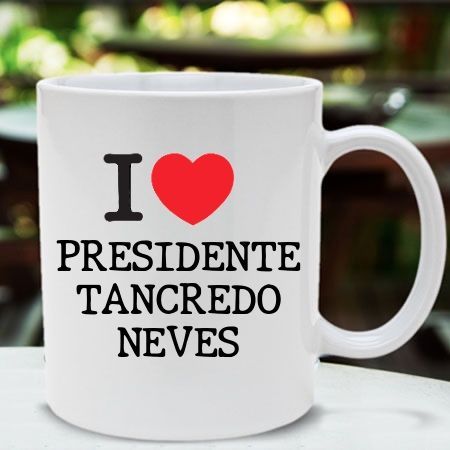 Caneca Presidente tancredo neves