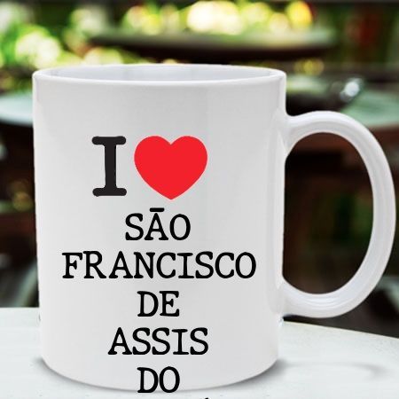 Caneca Sao francisco de assis do piaui