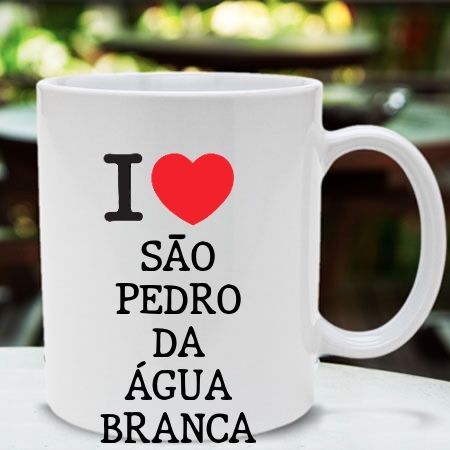 Caneca Sao pedro da agua branca