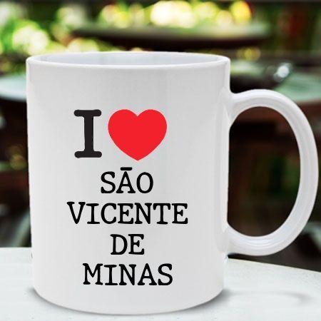 Caneca Sao vicente de minas