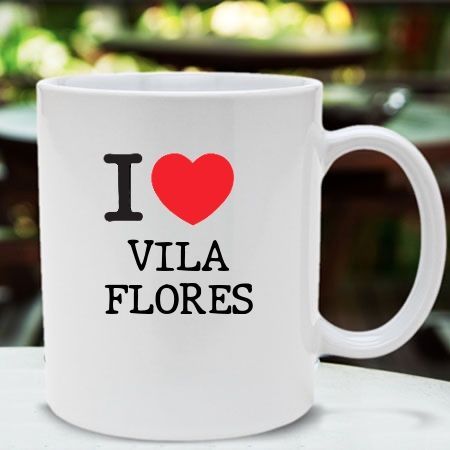 Caneca Vila flores