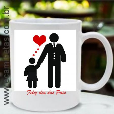 Caneca amo papai 2