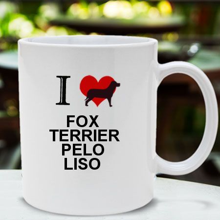 Caneca Fox terrier pelo liso