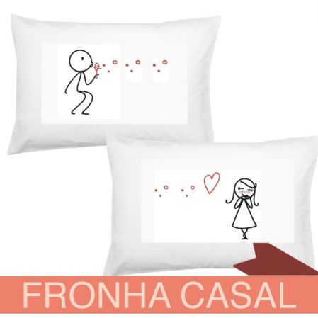 Fronha Casal Bolhas de Sabão