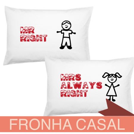 Fronha Casal Mr Right