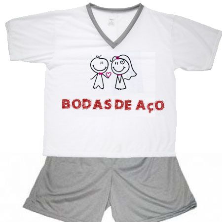 Pijama Bodas De Aço