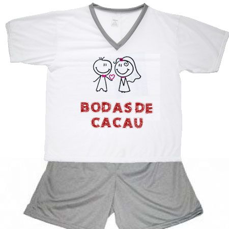 Pijama Bodas De Cacau