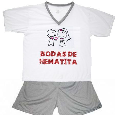 Pijama Bodas De Hematita