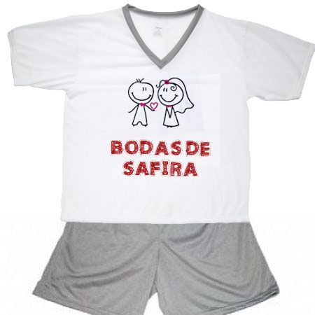 Pijama Bodas De Safira
