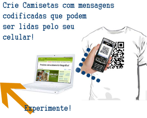 Crie Camisetas com QR Code