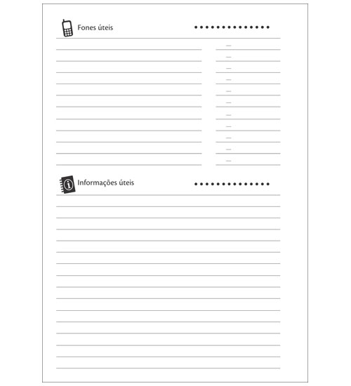 Agenda Personalizada Permanente