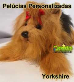 Cachorrinho de Pelúcia Personalizado  Yorkshire