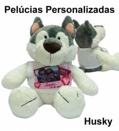 Husky de Pelúcia Personalizada