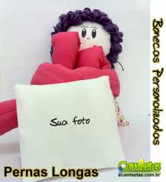 Boneca de Pernas Longas Personalizada