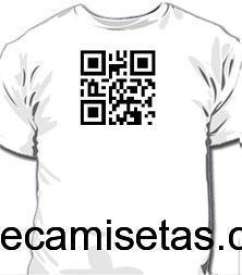 Camiseta QR Code Personalizada