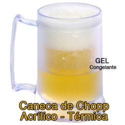 Caneca De Chopp Personalizada Acrilico