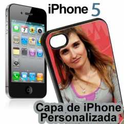 Capa de Iphone 5 Personalizada Branca